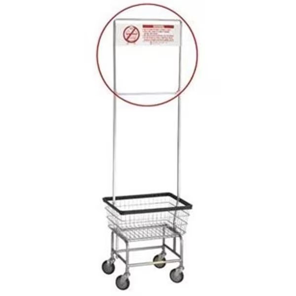 R & B Wire 908 One Piece Rack Extender with Sign for 58 Rack, R&B Wire Products, Mfr#: 908